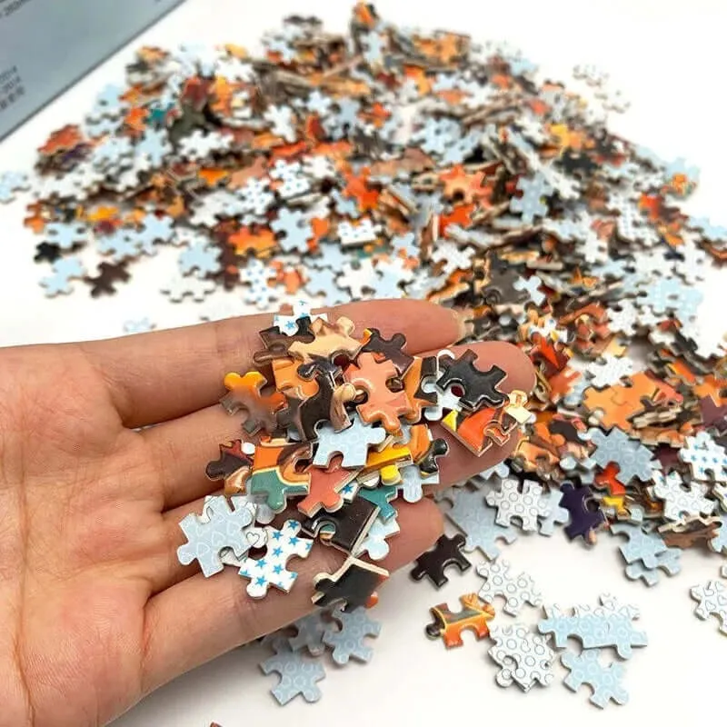 1000-Piece 'Train Under the Stars' Jigsaw Puzzle - Perfect for Family Fun | KidsToyLover