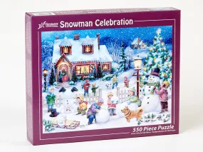 550 PC Snowman Celebration Puzzle