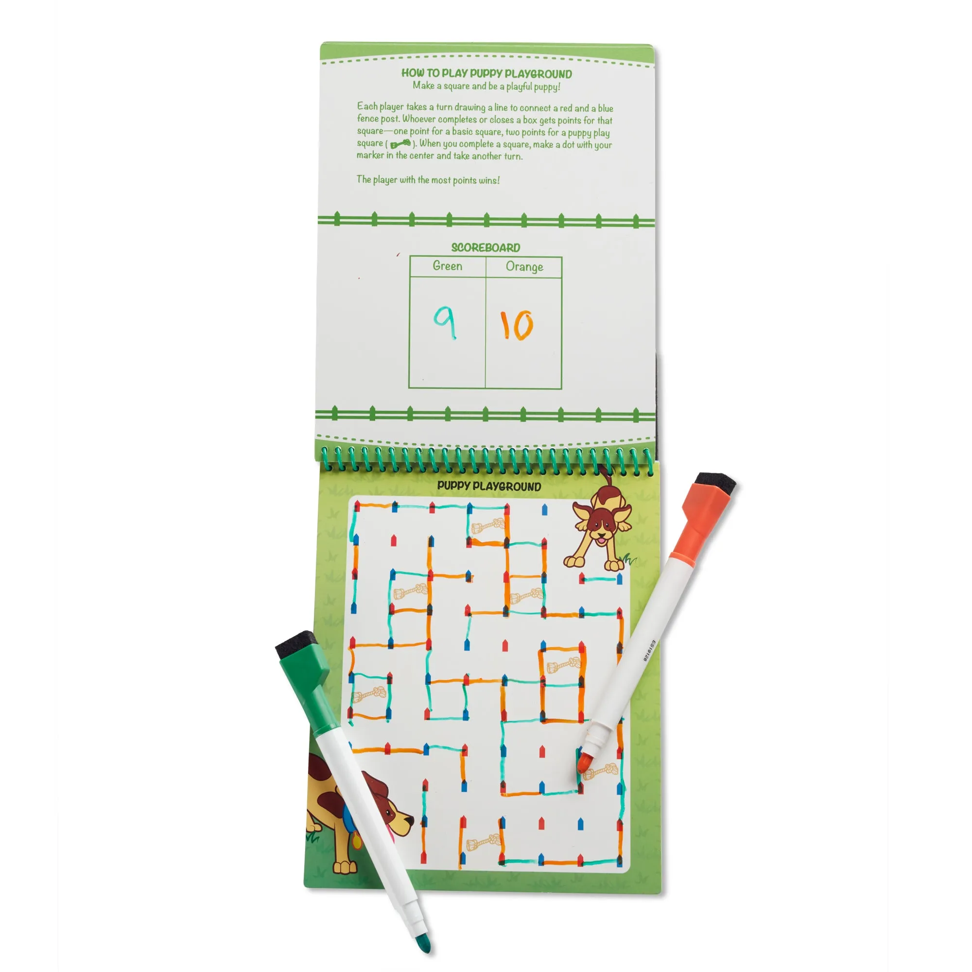 Animal Games Wipe-Off Activity Pad