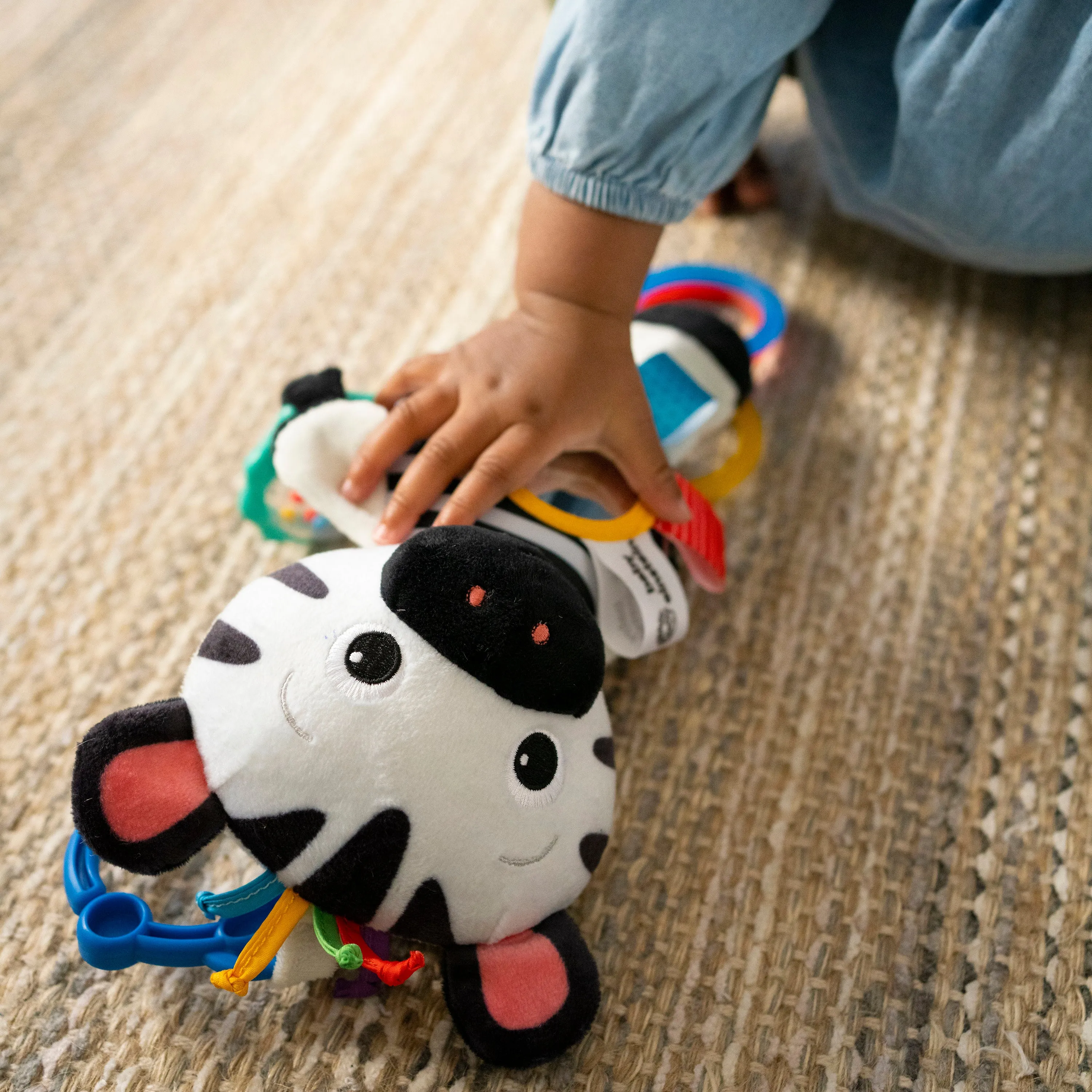 Baby Einstein Zen's Sensory Play Plush Stroller Activity Toy