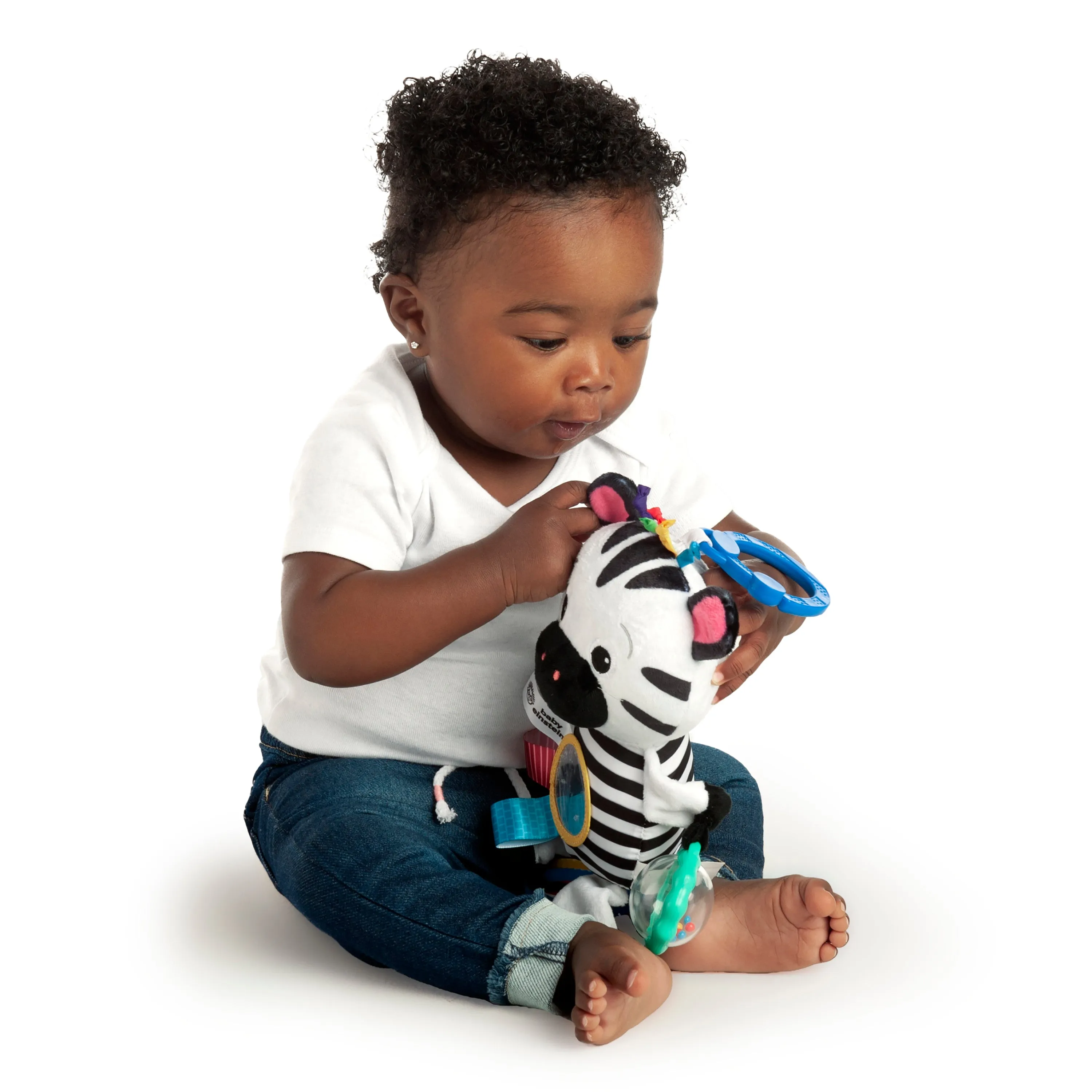 Baby Einstein Zen's Sensory Play Plush Stroller Activity Toy