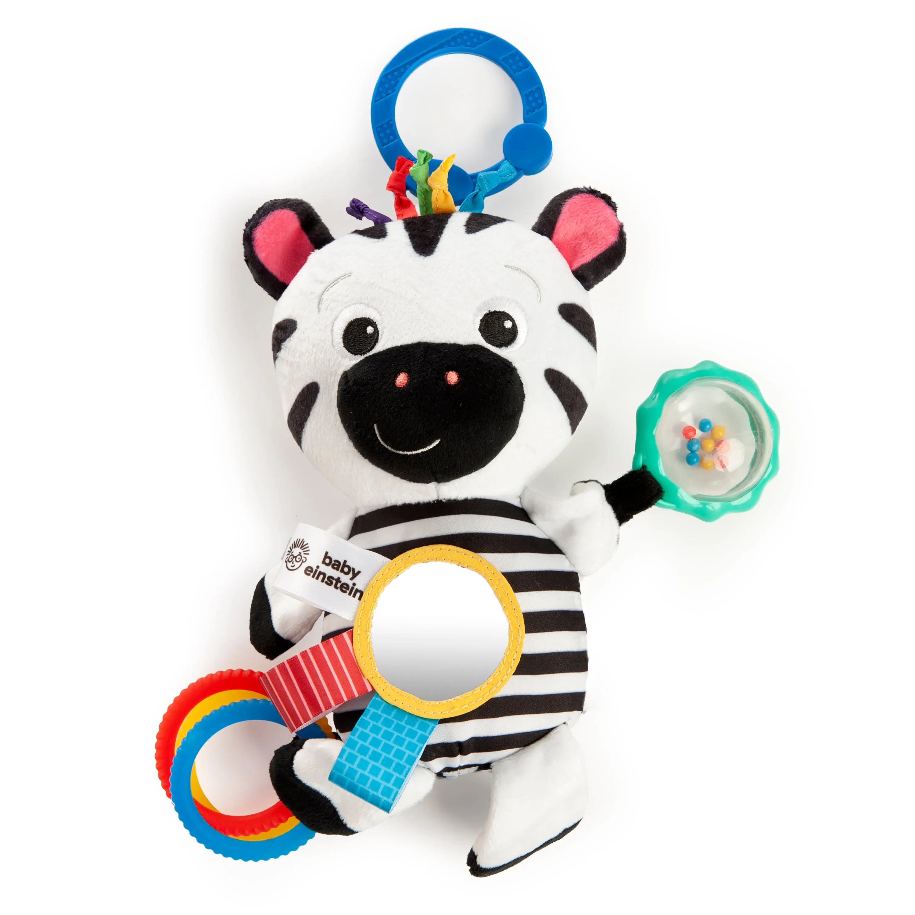 Baby Einstein Zen's Sensory Play Plush Stroller Activity Toy
