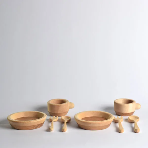 Bumbu Toys Plates, Mugs and Silverware SET