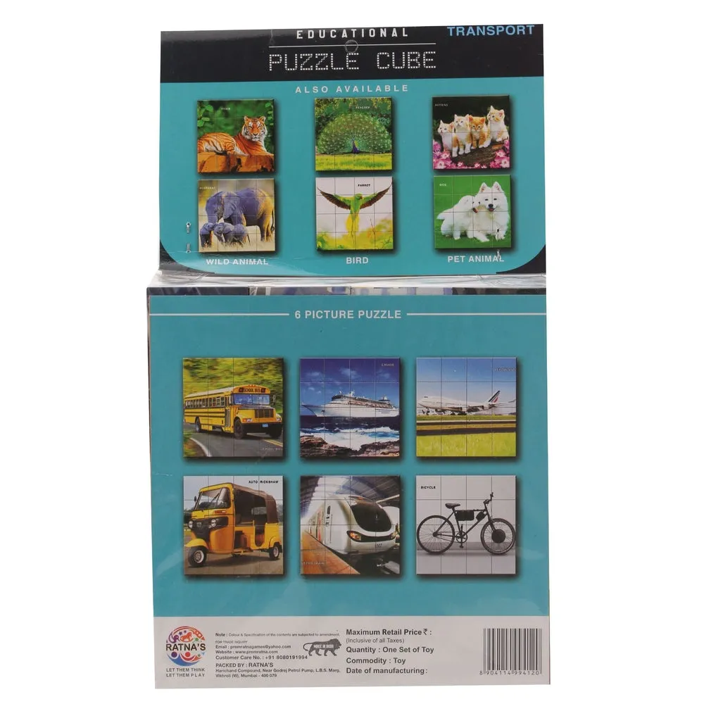 Educational Puzzle Cube Transportation