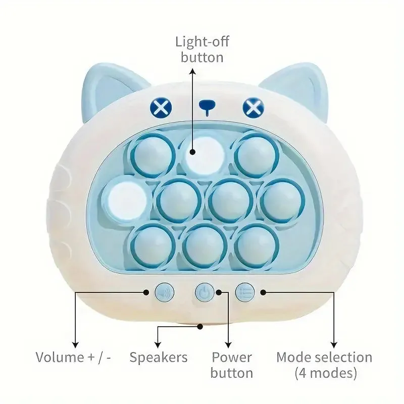 Electronic Pro Quick Push Puzzle Game Light Up Game Quick Push Toy