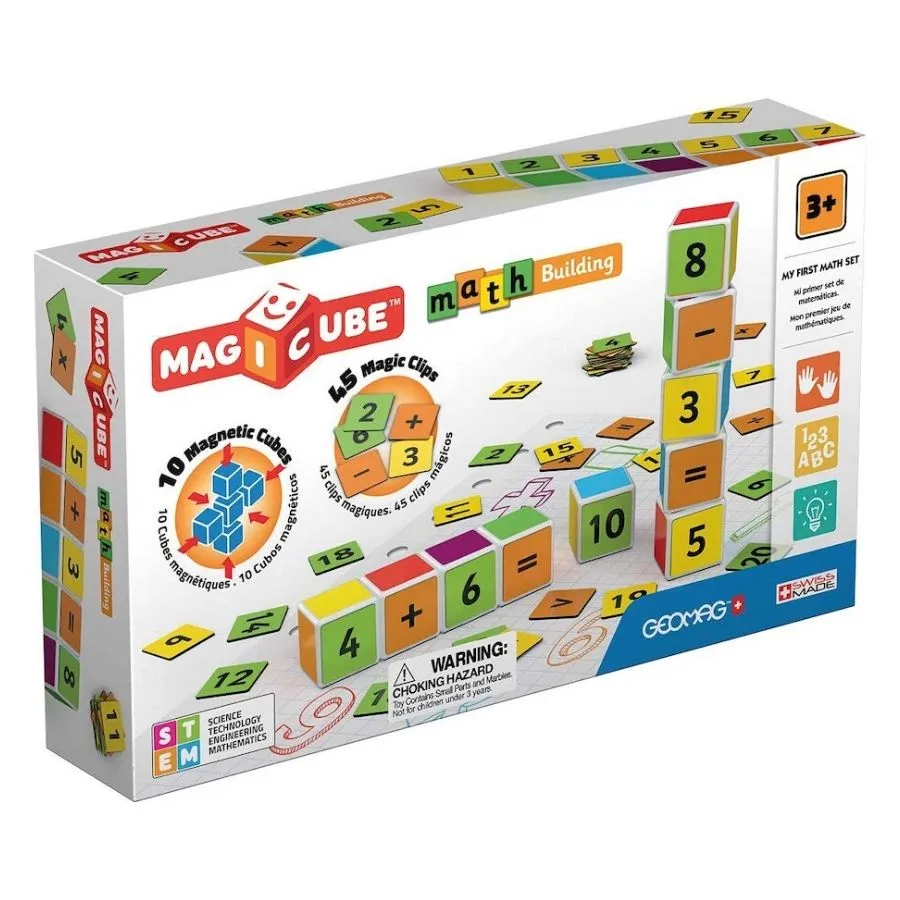 Geomag - Magicube Math Building 55 Pieces