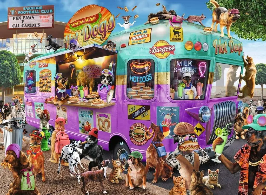 Hot Diggity Dogs 300pc Puzzle