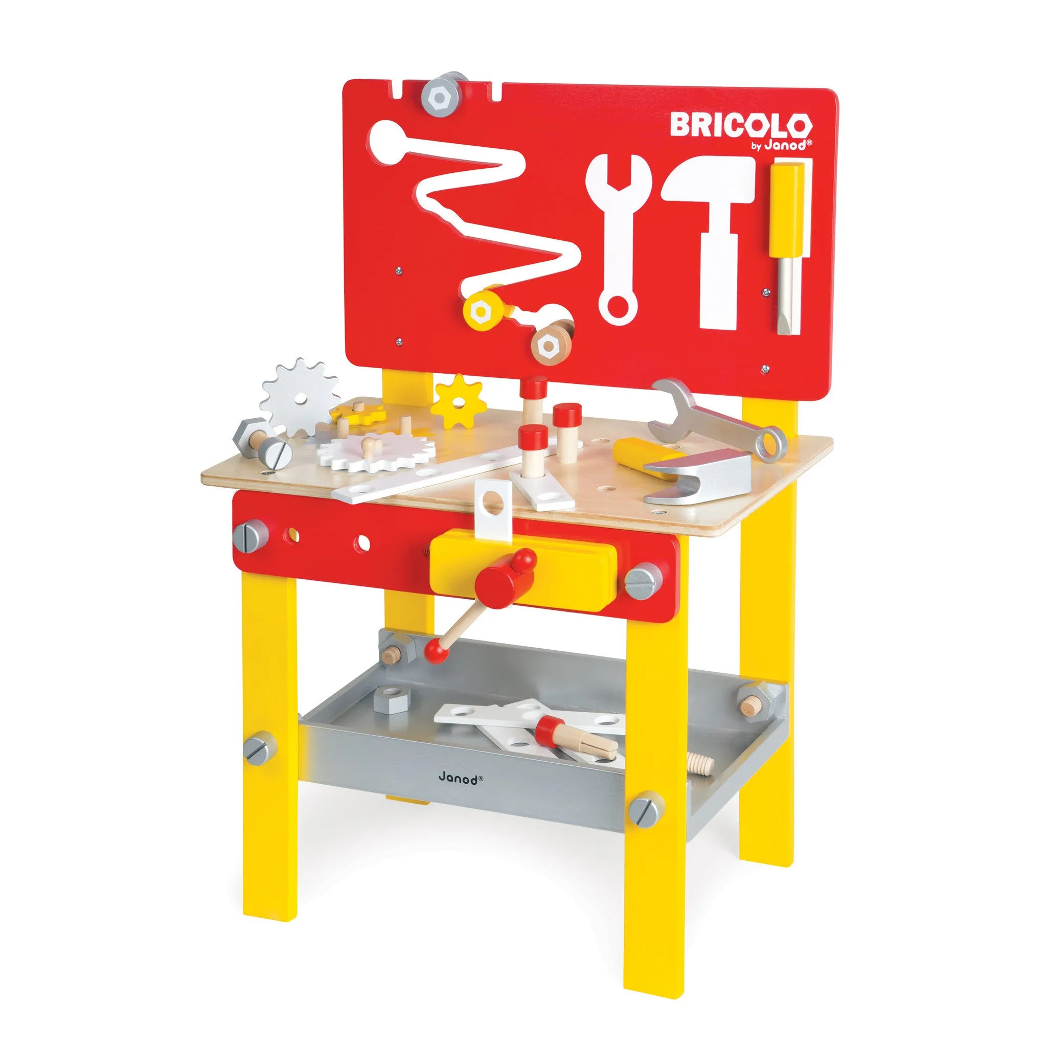 Janod Redmaster DIY Wooden Workbench