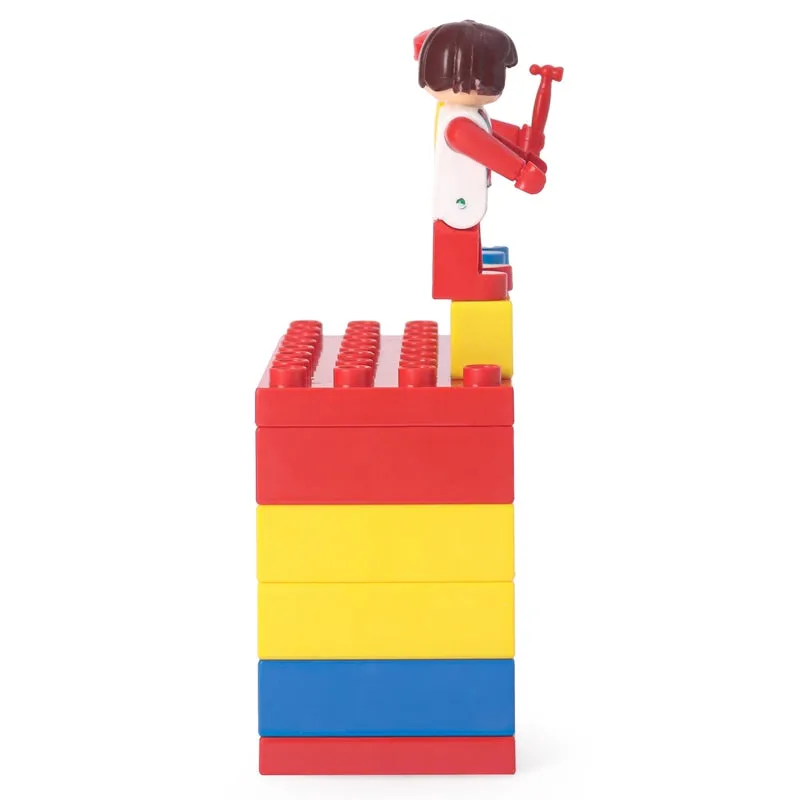 Kinder Blocks Garage (Building Blocks Set) – 21 Pieces