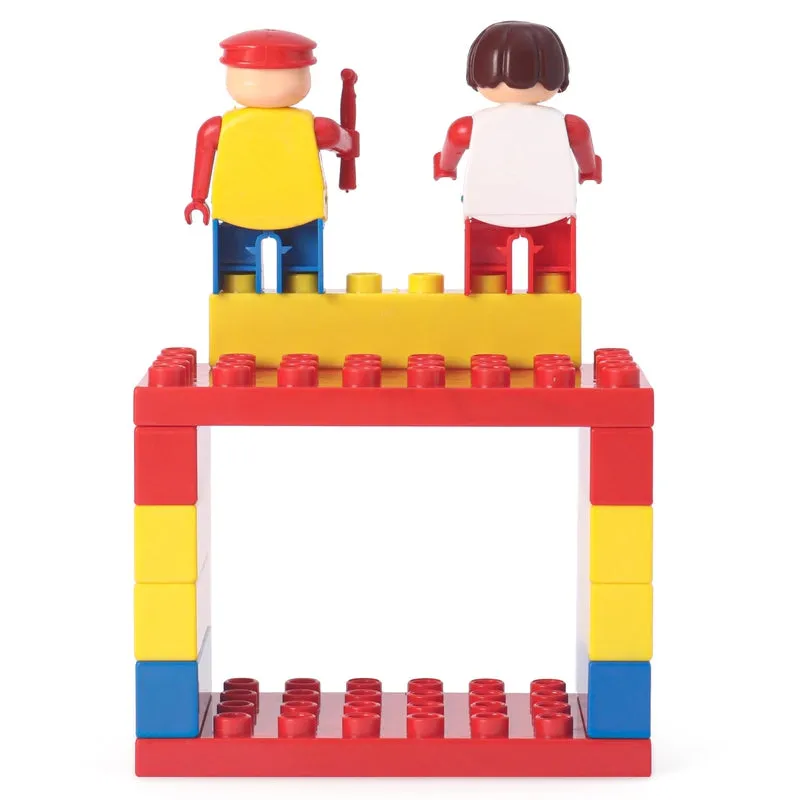 Kinder Blocks Garage (Building Blocks Set) – 21 Pieces