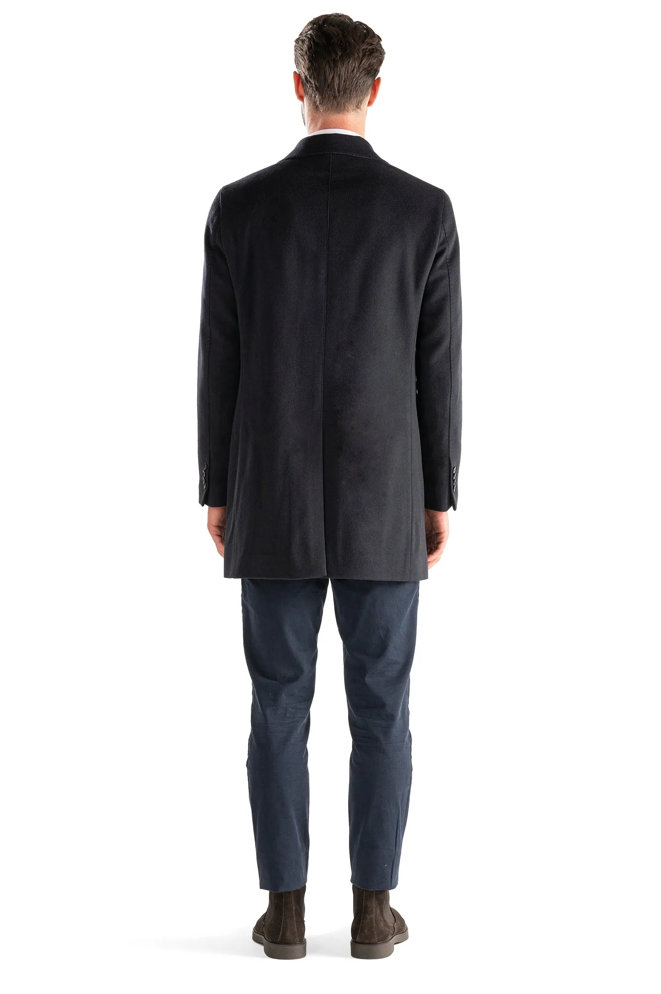 LOCOROTONDO - Navy Wool and Chasmere