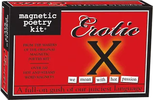 Magnetic Poetry Kit- Erotic X Edition