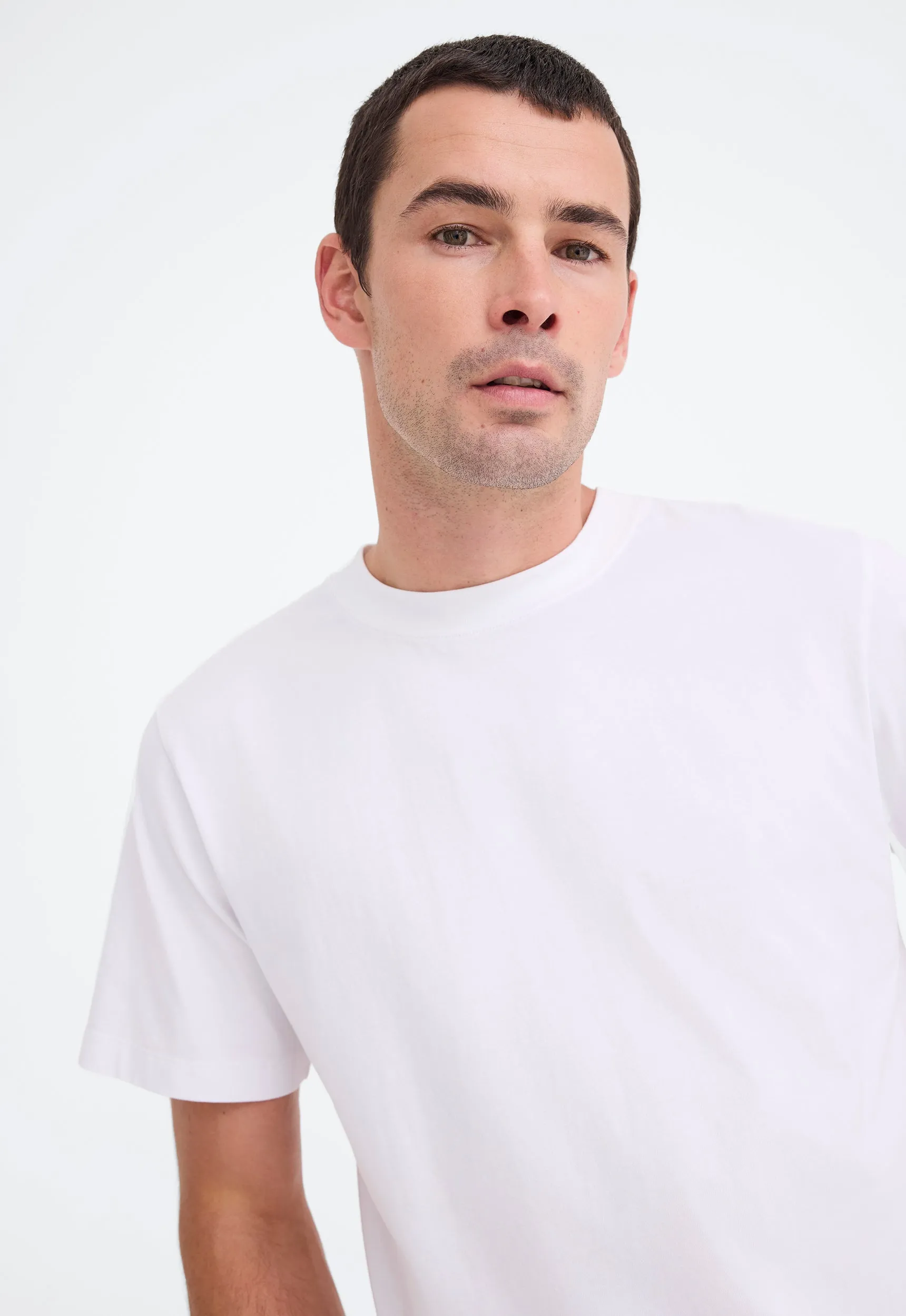 Mills Cotton Tee - White