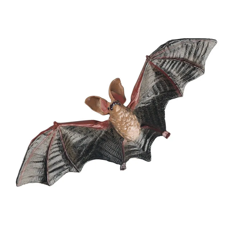 New Simulation Animal Bat Model Action Figures PVC Miniature Lovely Kids Toys Collection Cognition For Children Christmas Gifts