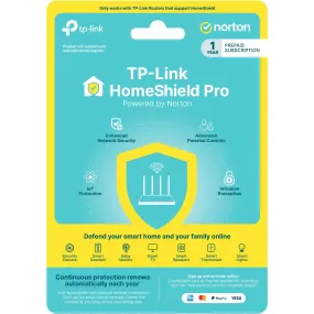 Norton TP-LINK Homeshield Pro (1 User, 1 Device,1 Year) [Digital Download]