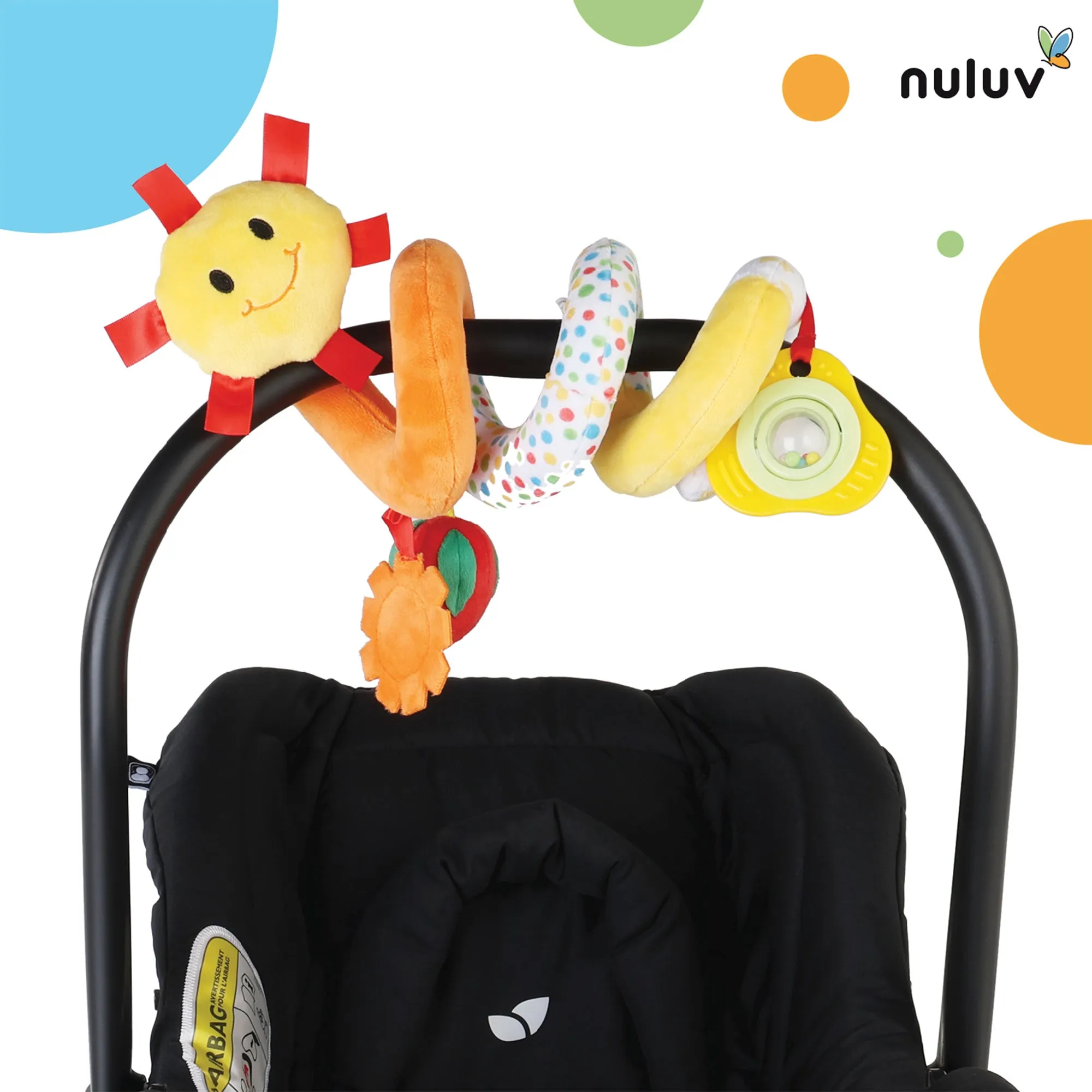 Nuluv Fruits Spiral 3  Months Multicolor