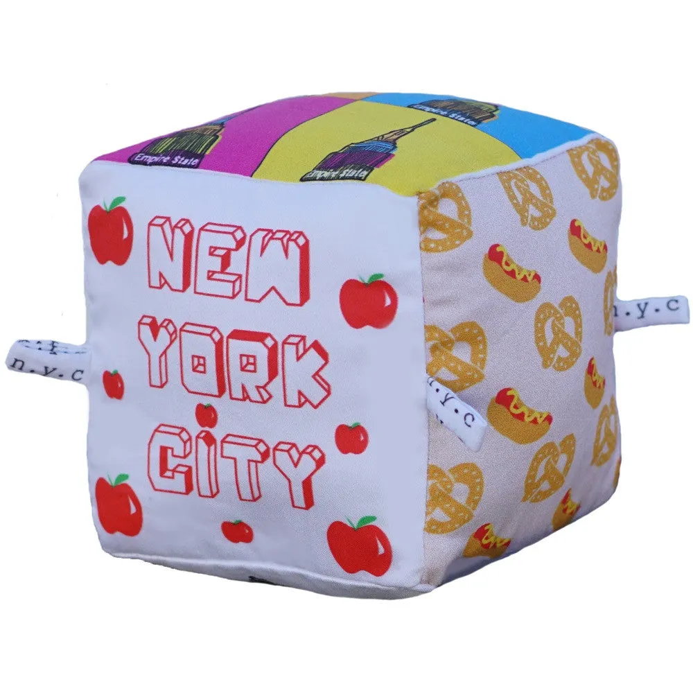 NYC Soft Block Rattle