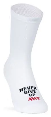 Pacific And Co Don't Quit White Socks