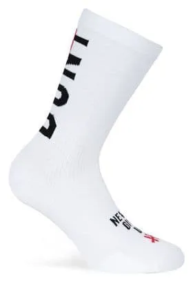 Pacific And Co Don't Quit White Socks