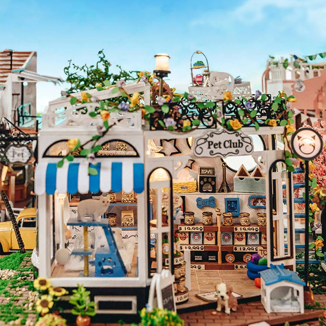 Pet Club DIY Miniature Dollhouse