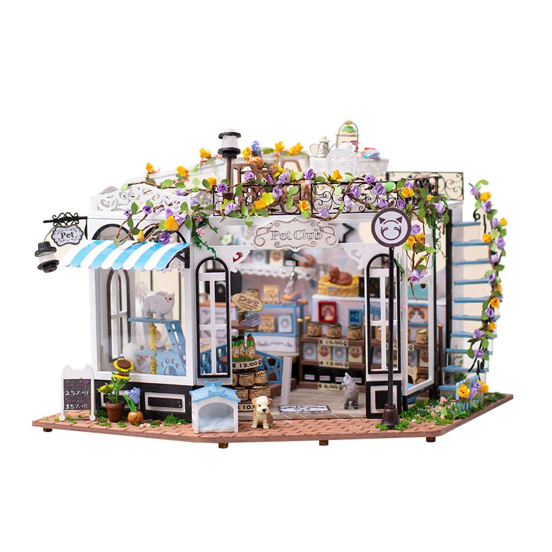 Pet Club DIY Miniature Dollhouse