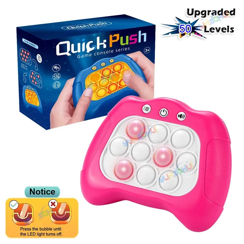 Quick Push Game Console Series Toys for Kids