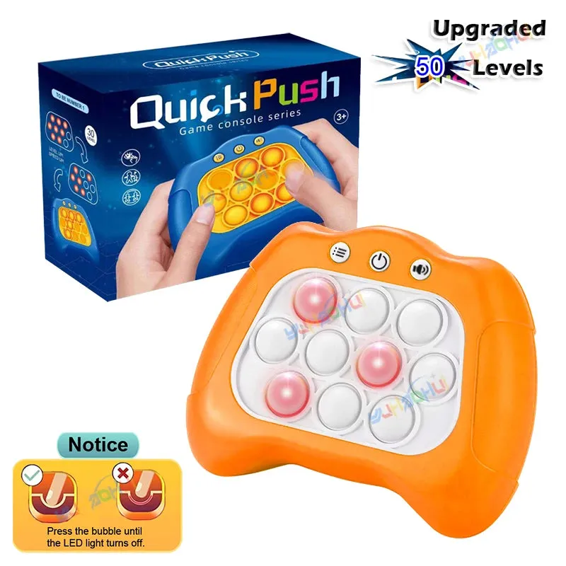 Quick Push Game Console Series Toys for Kids