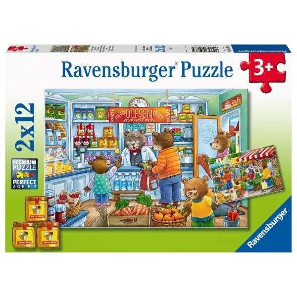 Ravensburger Lets Go Shopping 2x12pc