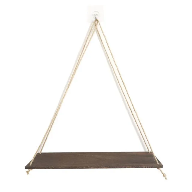 Rope Wall Mounted Floating Shelves