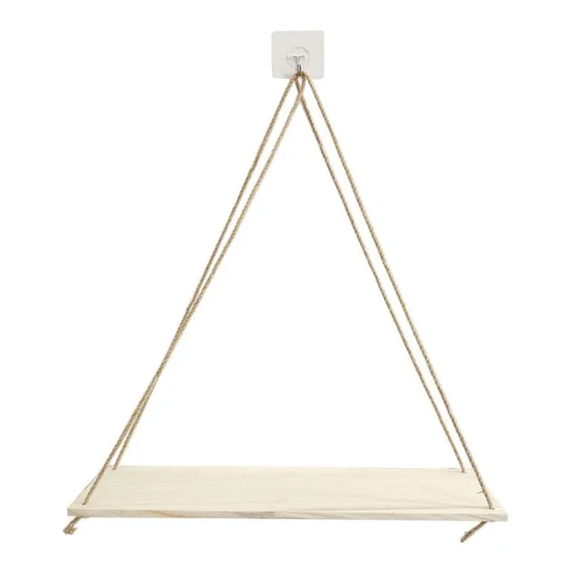Rope Wall Mounted Floating Shelves