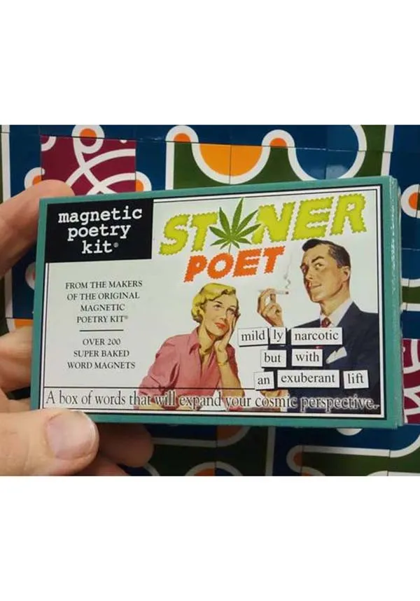 Stoner Poet | MAGNETIC POETRY