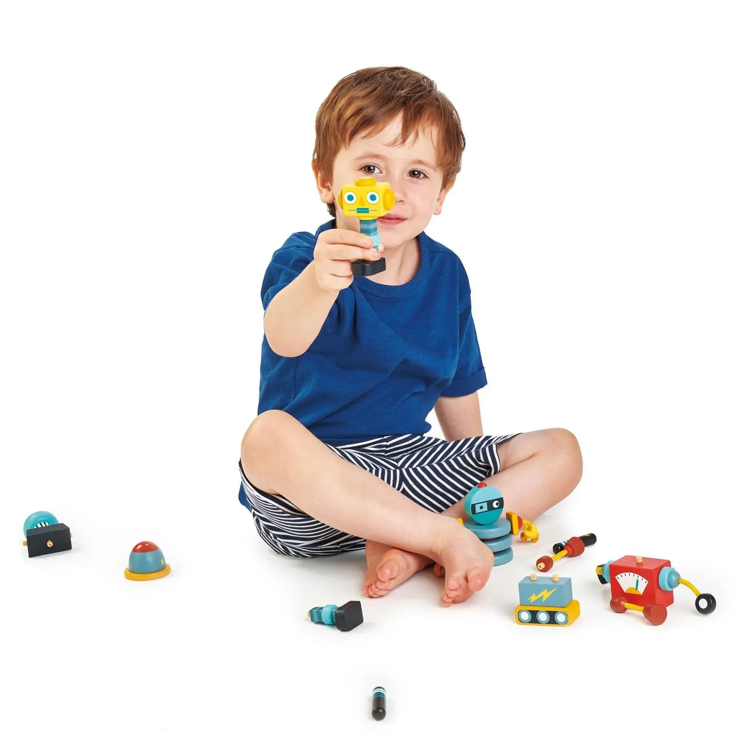 Tender Leaf Toys Robot Construction