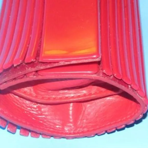 Tory Burch Art Deco Lucite Tiles Clutch