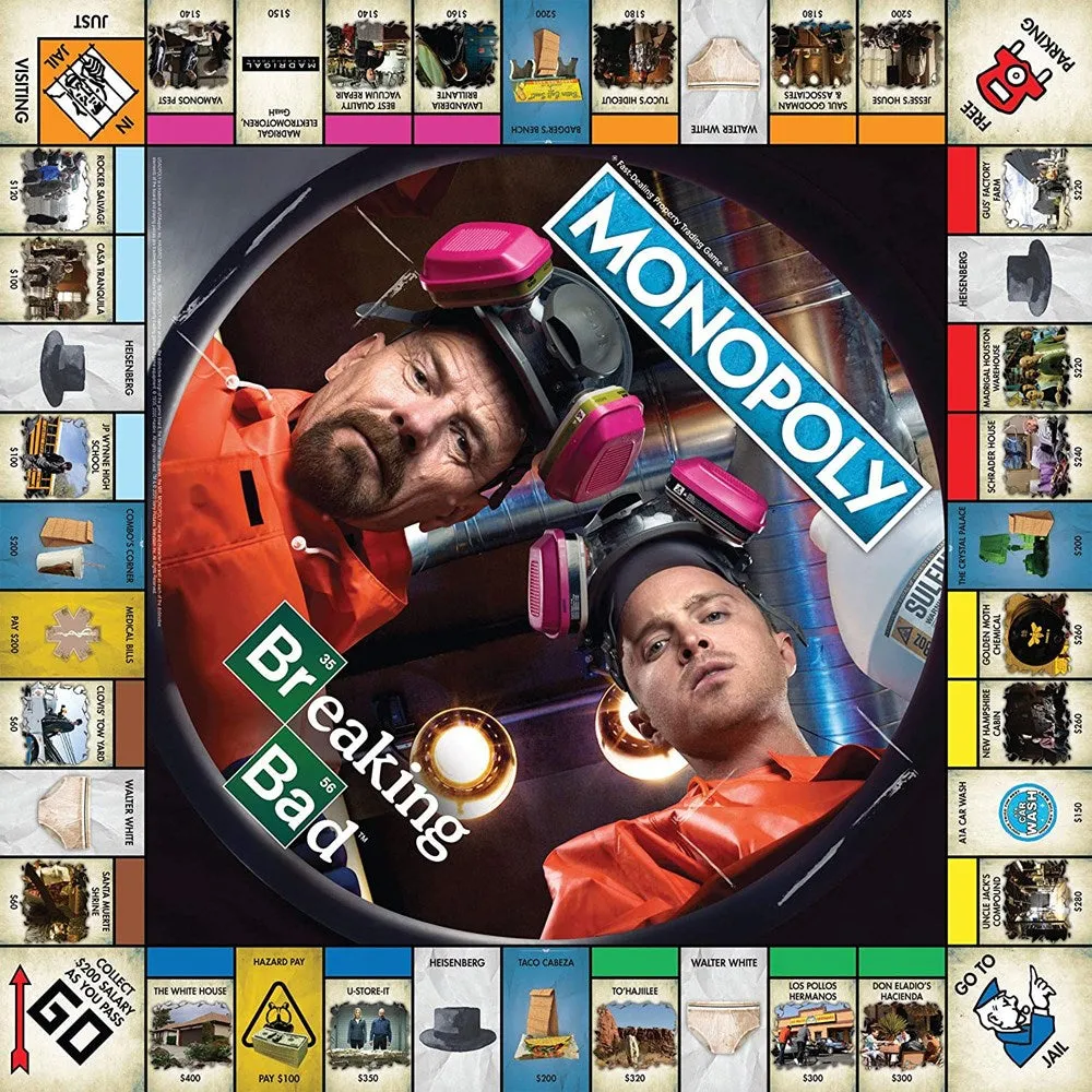 Winning Moves Breaking Bad Monopoly