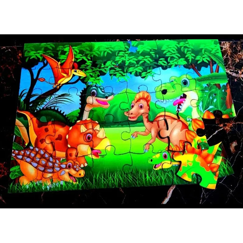 Wooden Jumbo Jigsaw (Animal Kingdom)