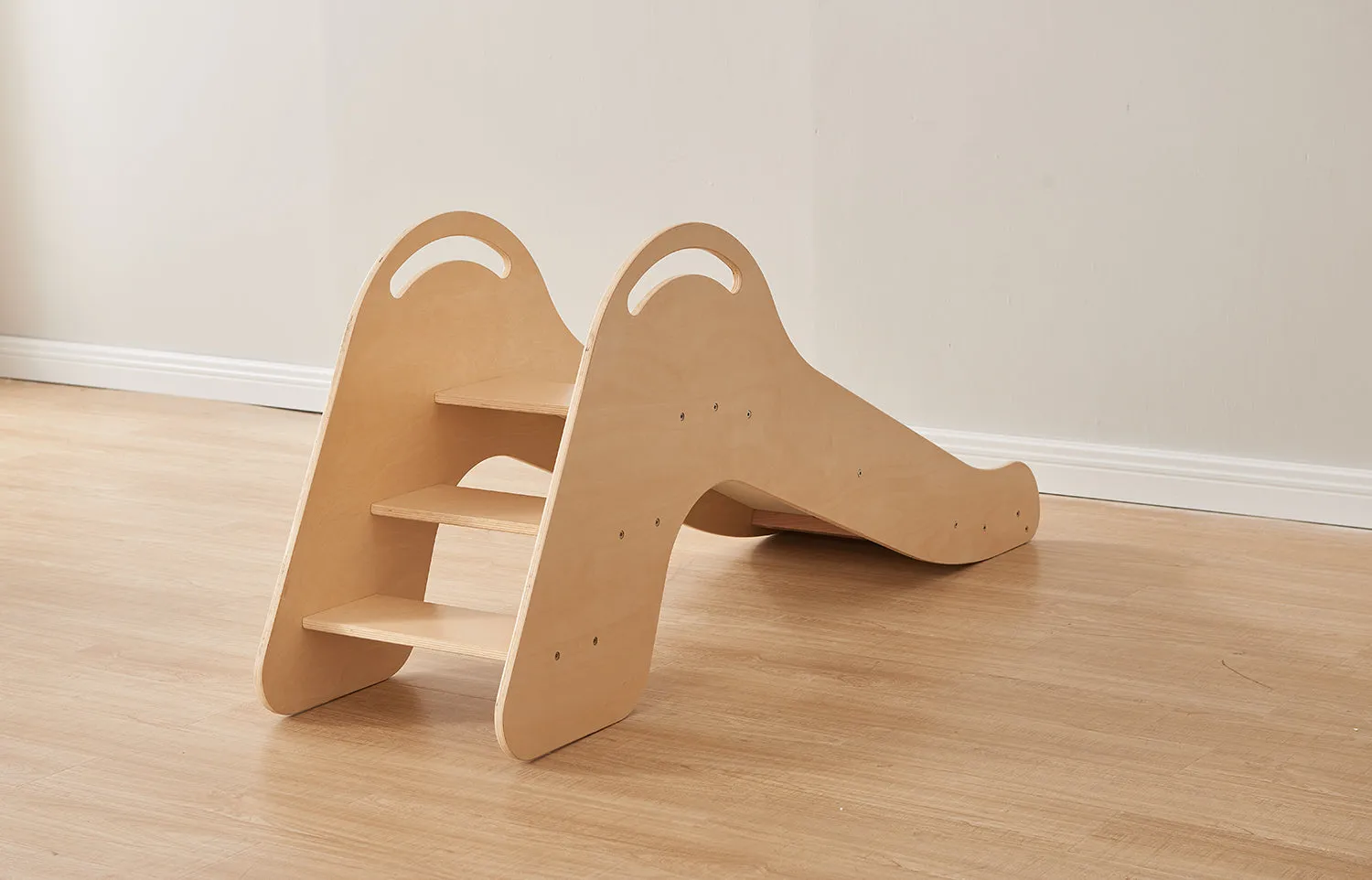 Wooden Stairs and Slide
